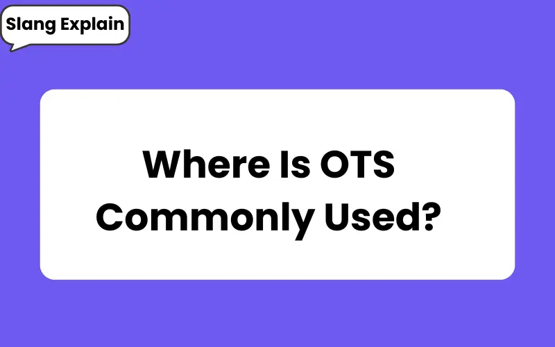 ots meaning in text