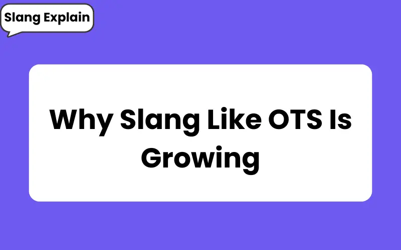 ots meaning in text