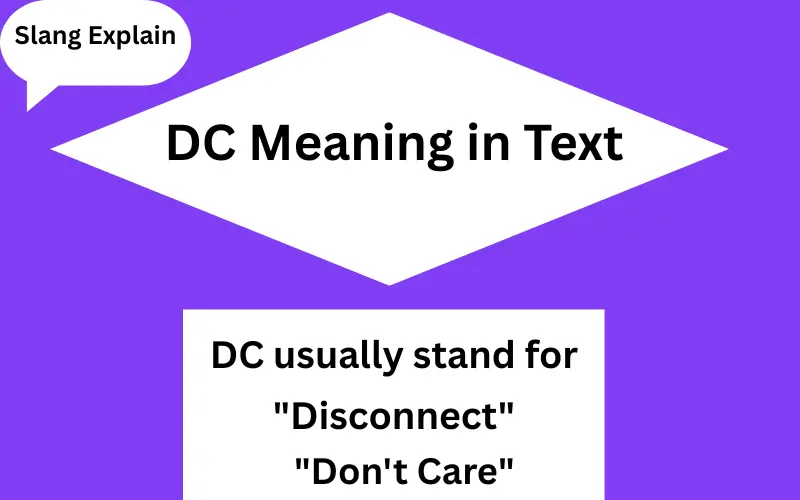 DC Meaning in Text