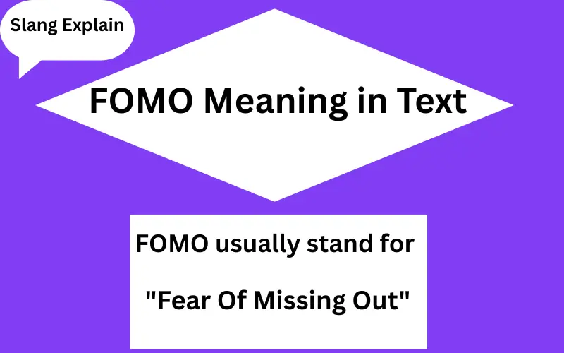 FOMO Meaning in Text