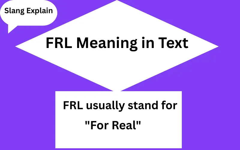 FRL Meaning in Text