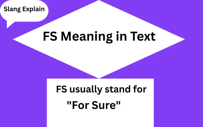 FS Meaning in Text