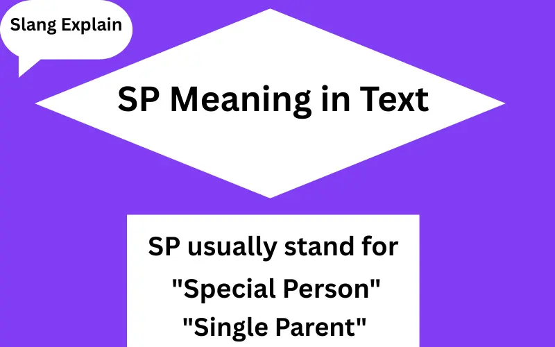 SP Meaning in Text