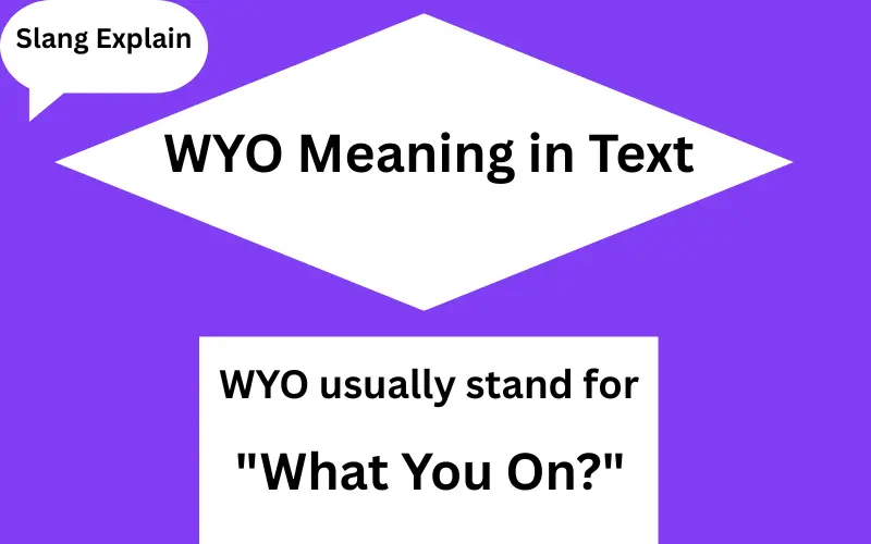 WYO Meaning in Text