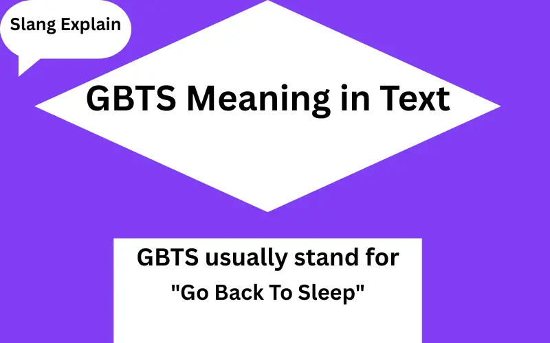 GBTS Meaning in Text