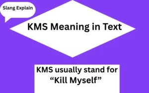 KMS Meaning in Text