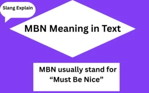 MBN Meaning in Text