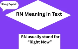 RN Meaning in Text