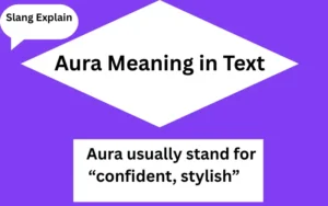 Aura Meaning in Text